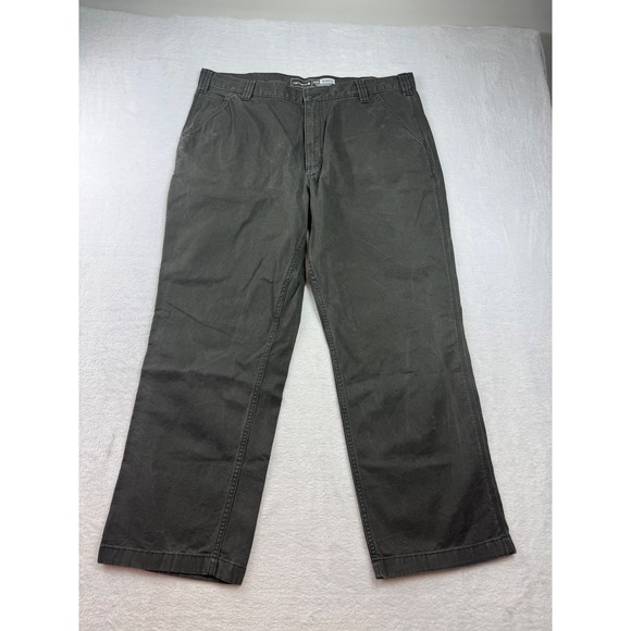 Carhartt Other - Carhartt Relaxed Fit Carpenter Pants Mens 40x30 Gray Canvas Work Utility